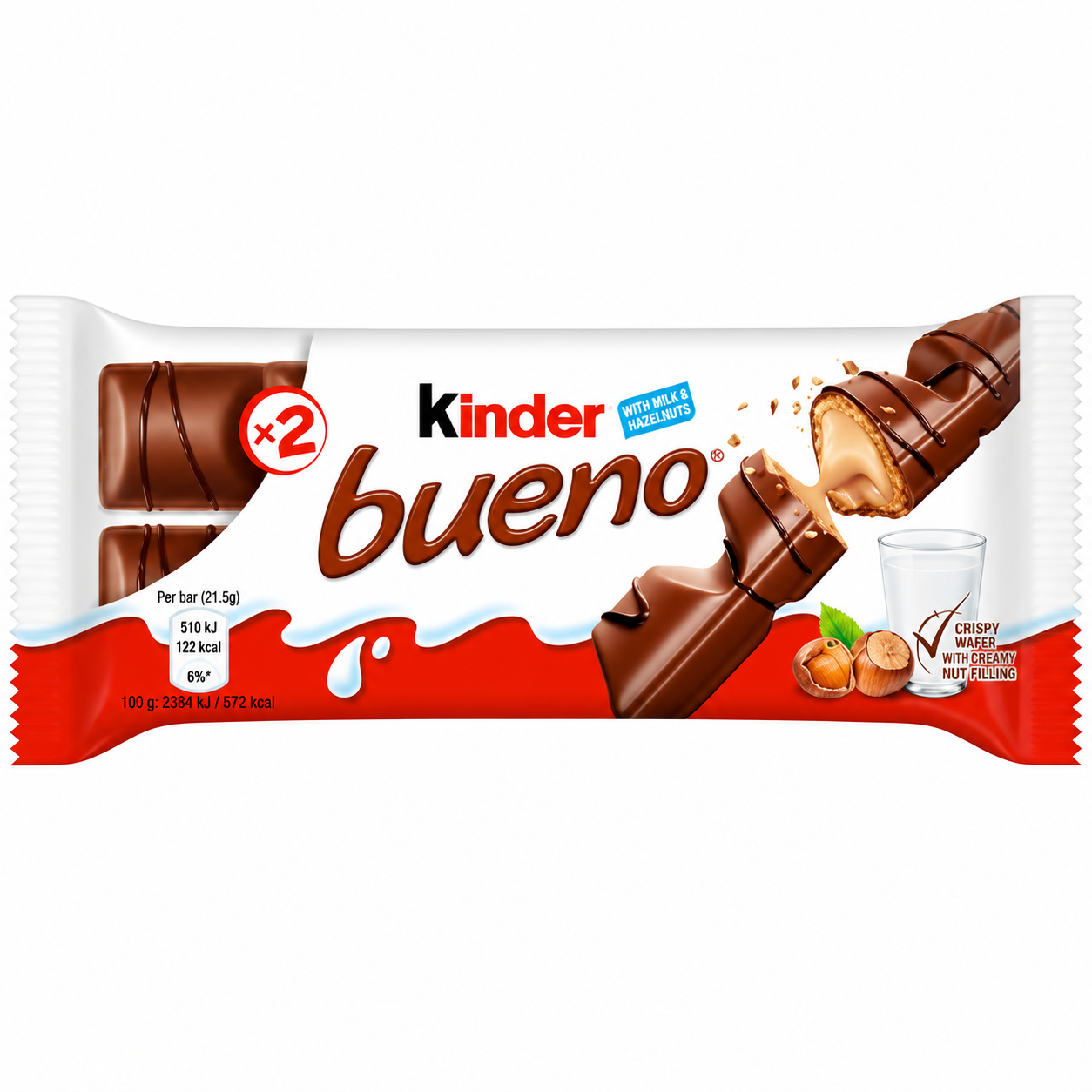Kinder Bueno Riegel 43g