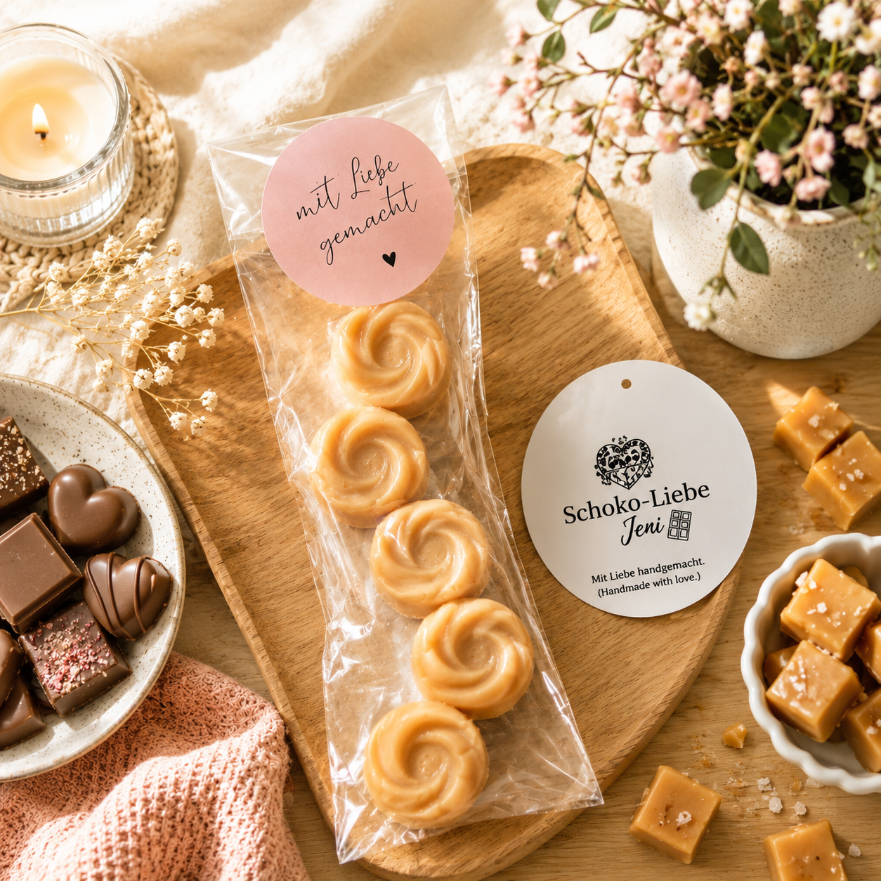 Hand Gemachte Milk Toffee